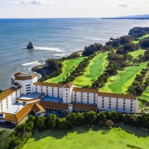 Onahama Ocean Hotel & Golf Club อิวากิ ภายนอก รูปภาพ