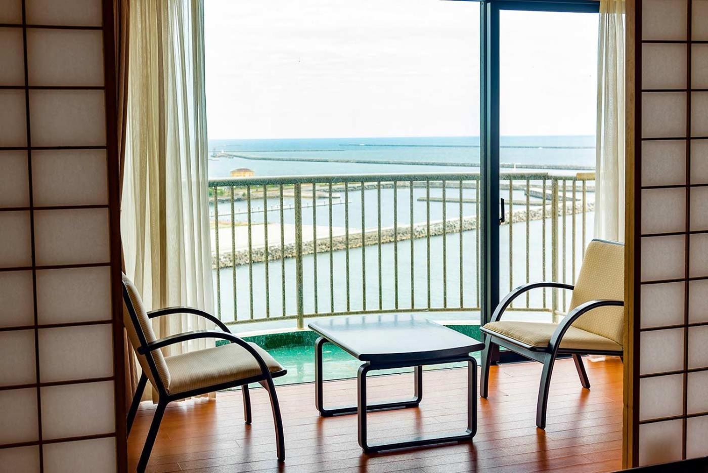 Onahama Ocean Hotel & Golf Club อิวากิ ภายนอก รูปภาพ