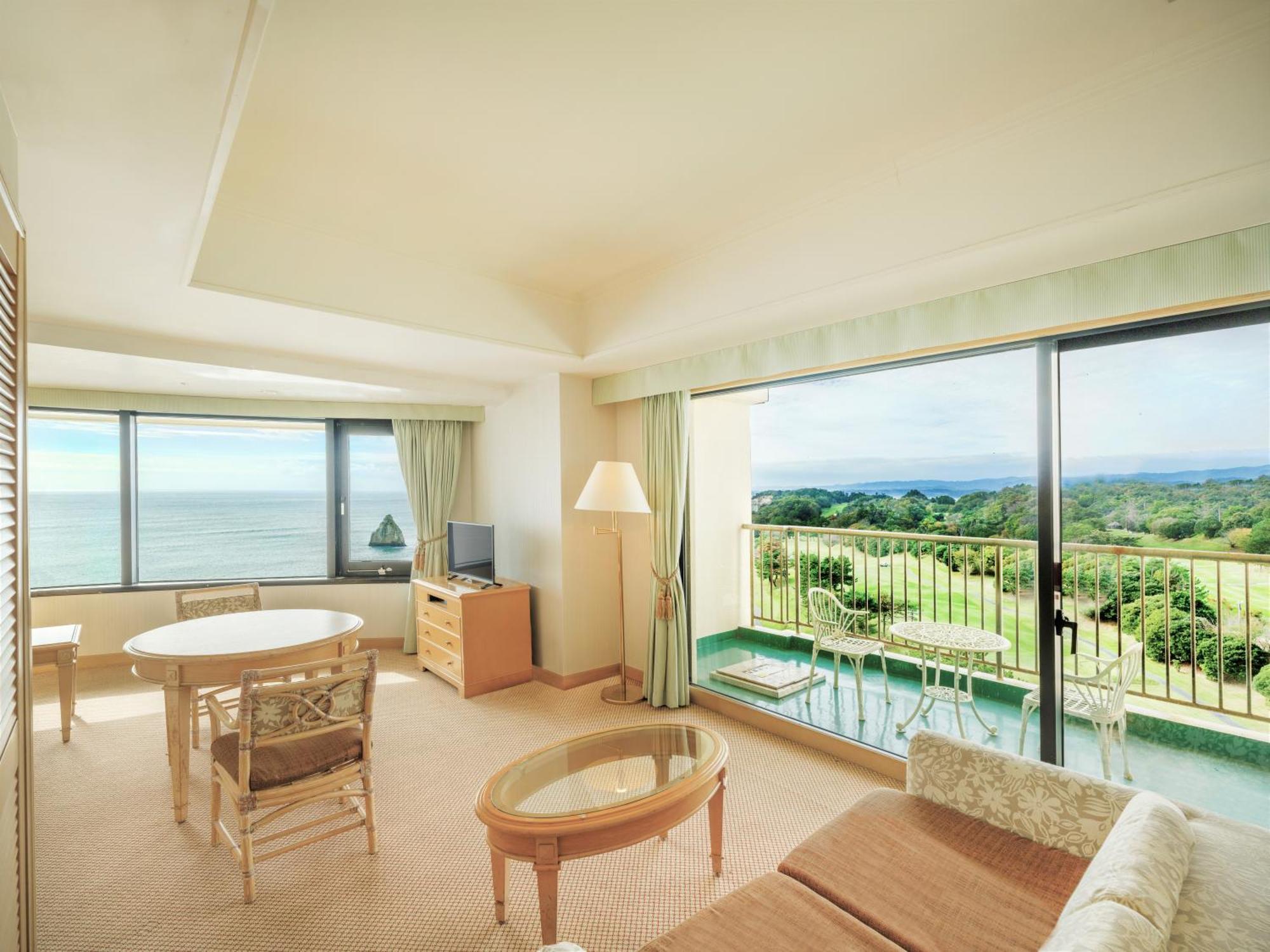 Onahama Ocean Hotel & Golf Club อิวากิ ภายนอก รูปภาพ